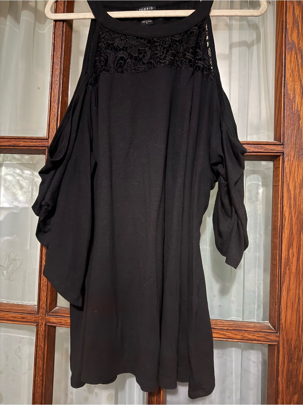 Torrid size 4 cold shoulder top